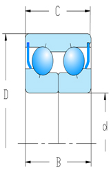 DAC38710233  BEARINGS