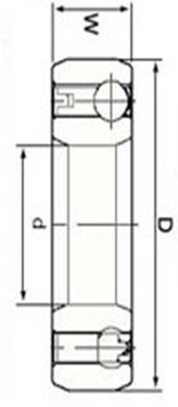 CSK30 P BEARING